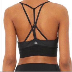 Alo Yoga Alosoft Lush Sports Bra Sz L